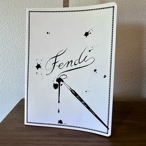 Fendi Prodotti Stiassi Paintbrush Notebook